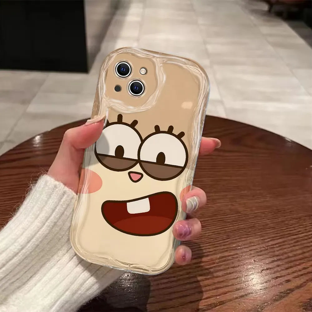 Cute SpongeBob 3D Case (For iPhones)