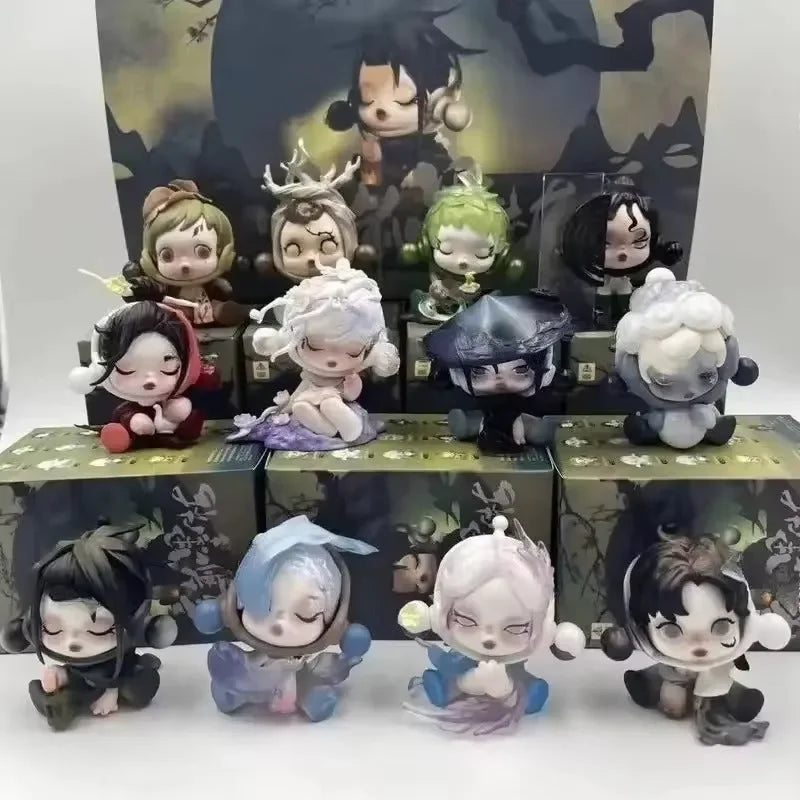 SKULLPANDA Ink Plum Blossom Series Blind Box