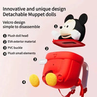 Disney Anime Lotso Plush Doll School Bag Kids Backpack Cartoon Mickey Eva Ultra Light Kindergarten Stationery Storage Bag Gift - Bear Hugs