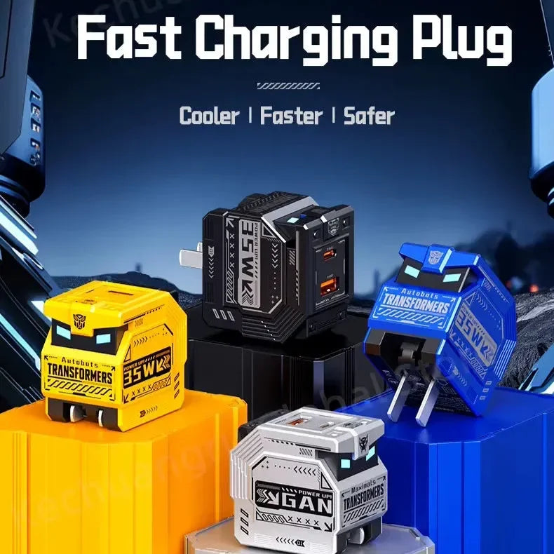 Trans4-ormers 35W GaN Samsung Charger