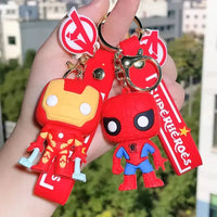 Superhero Squad Figurine Keychain