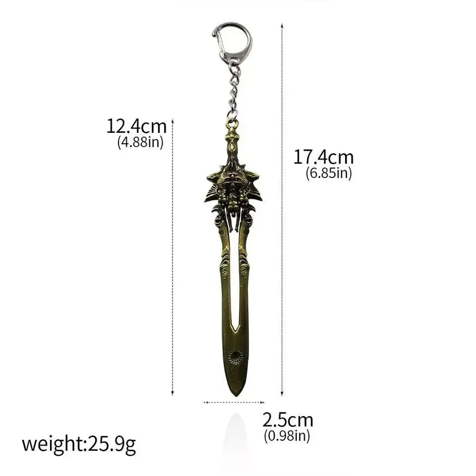 God of War Metal Keychain Collection