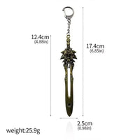 God of War Metal Keychain Collection