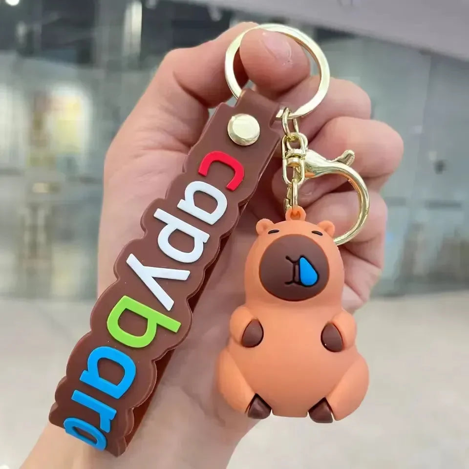 Capy Cozy Companions 3D Keychain