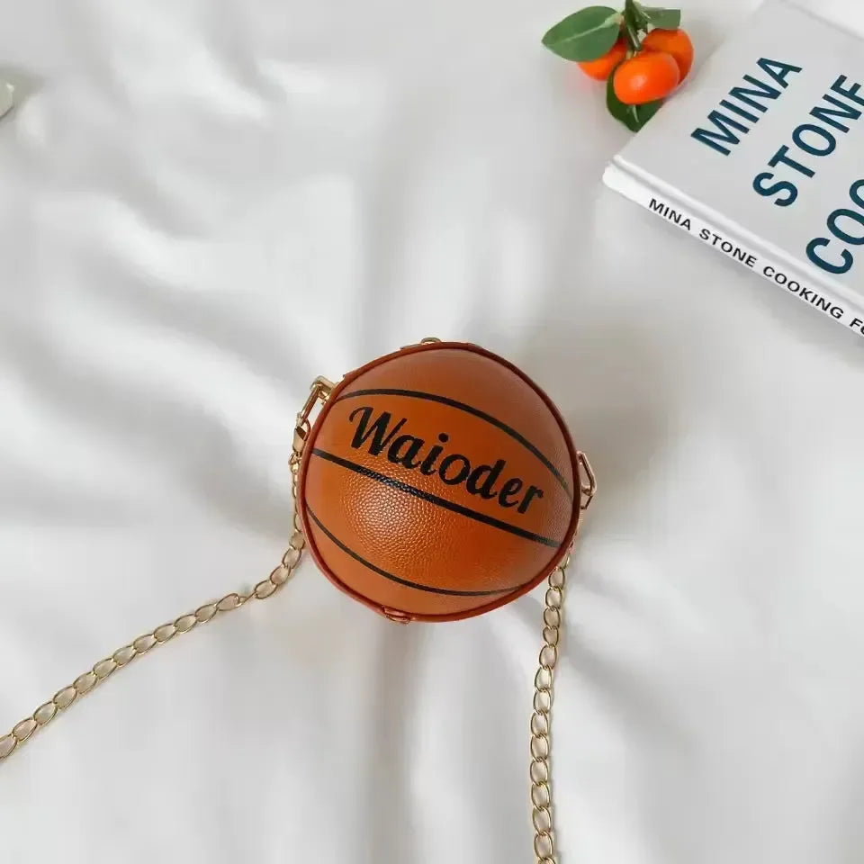 Slam Dunk Basketball Crossbody Bag