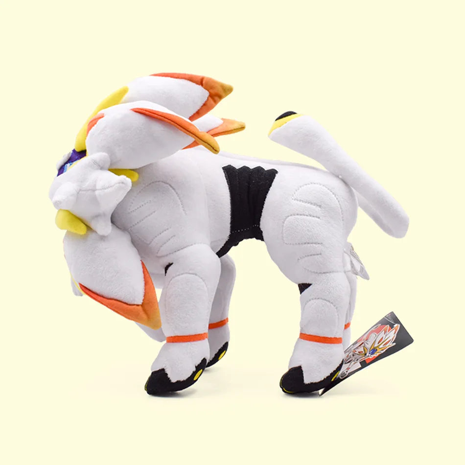 30CM Pokemon Anime Film Series Solgaleo Psychic Steel type Pokmon toy pillow Ornaments Boy girl Gift - Bear Hugs