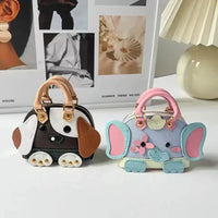 Pendentif mini sac éléphant monogramme 