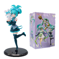 Hatsune Miku X Cinnamoroll Figure Anime Peripheral Collectible Models Decorative Decorations Children Kawaii Gift - Bear Hugs
