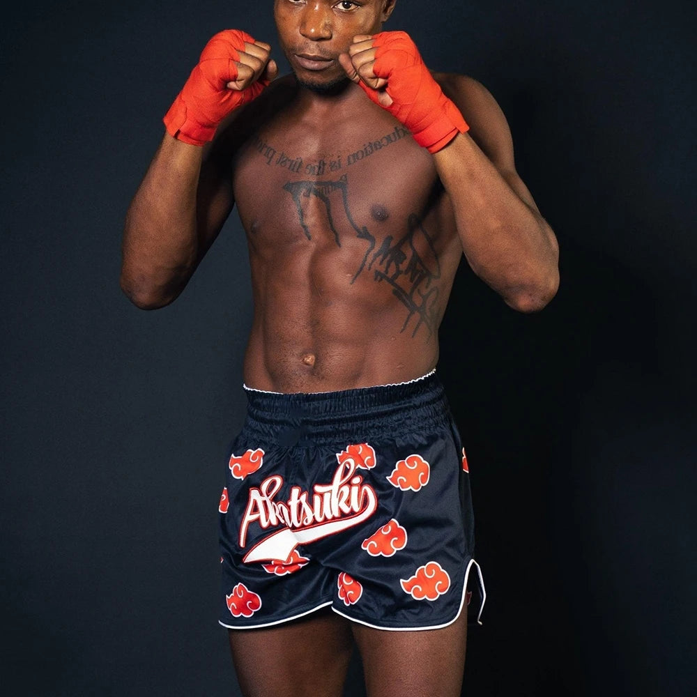 Naruto Akatsuki Combat Shorts