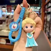 Frozen Friends 3D Silicone Keychain