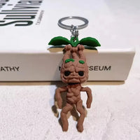 Shrieking Sprout Mandrake Root Keychain