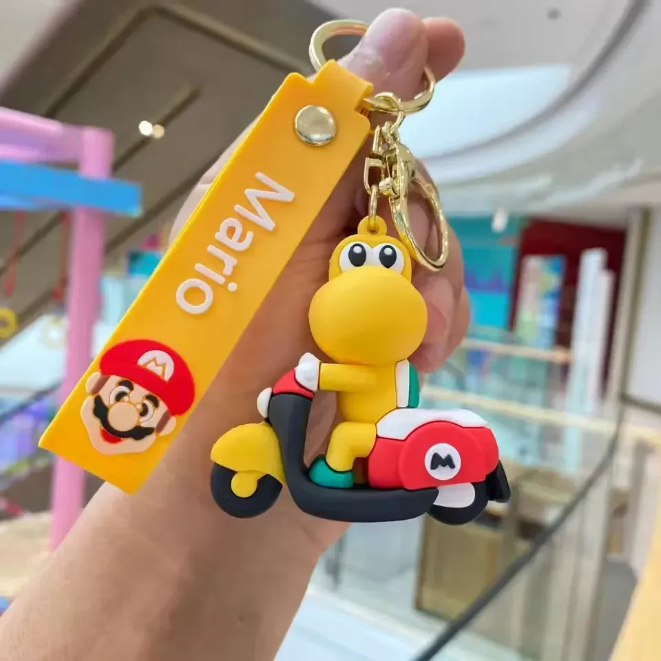 Mario Scooter Scoot Crew Keychain