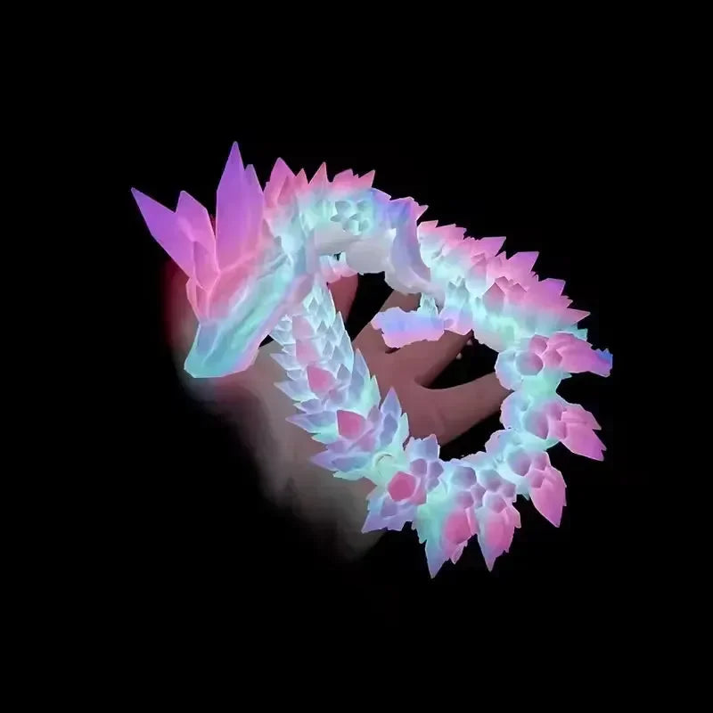 Lumina Scale 3D Crystal Dragon