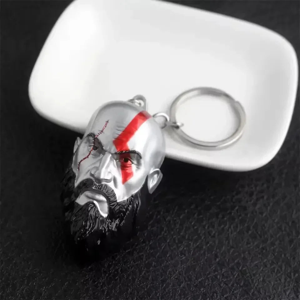 God of War Metal Keychain Collection
