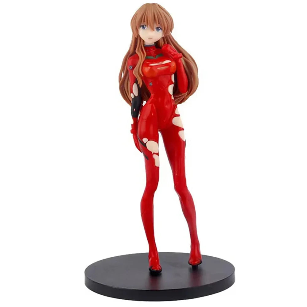 Genesis Evangelion Anime Figure EVA Ayanami Rei Asuka Two-Dimensional Model Chassis Desktop Ornament Gift Doll Toys - Bear Hugs