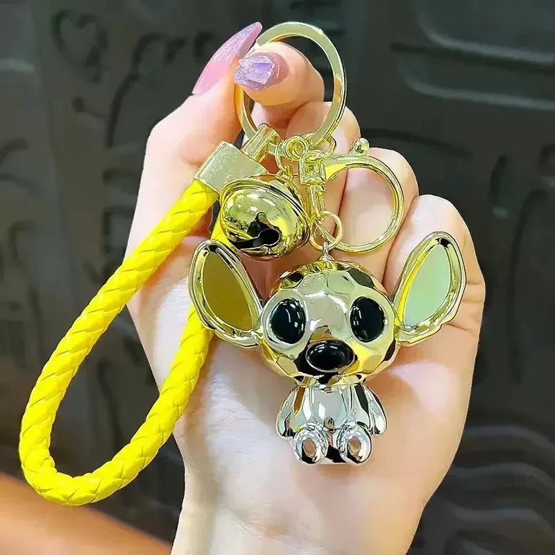 Rainbow Reef Stitch Gradient Keychain