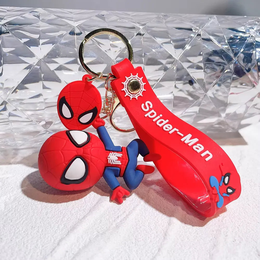 Classic Spiderman 3D Keychain