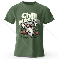 Chill Master Koala Funny T-shirt - Bear Hugs