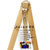 Nostalgic Friends TV Show Keychains