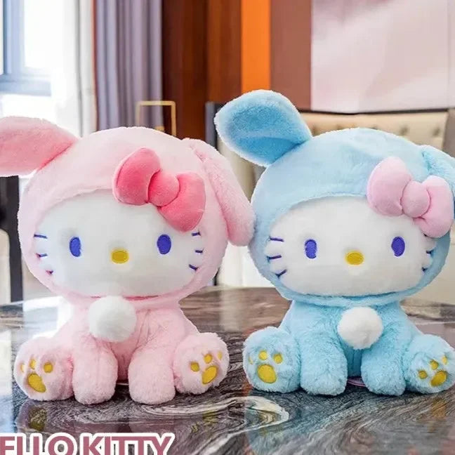 Peluche irrésistible à presser Hello KT 
