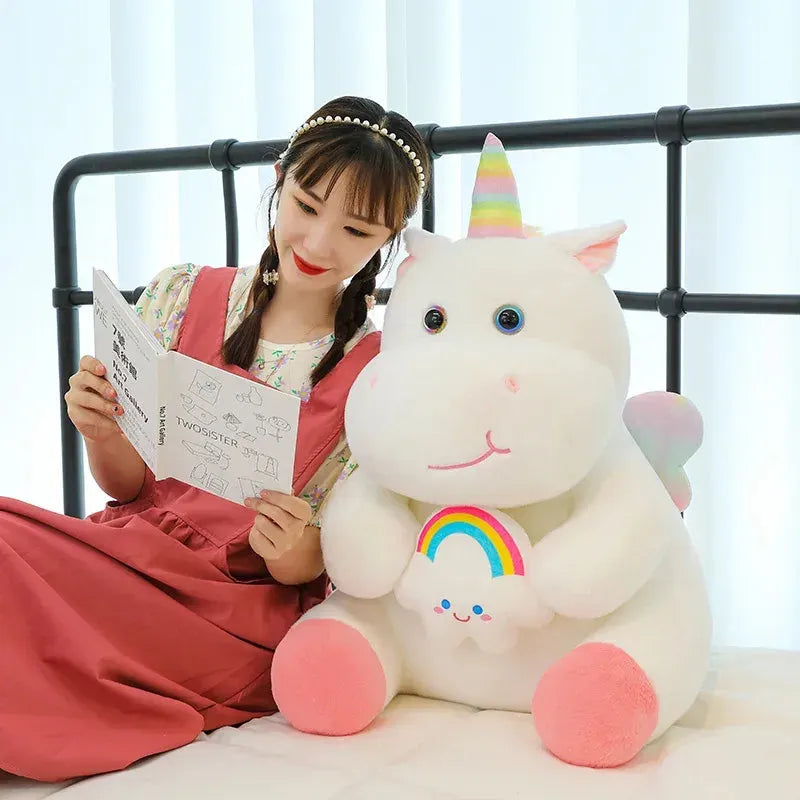 Cute Plump Unicorn Plush