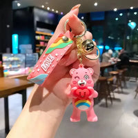 Care-a-Lot Crew Care Bears Keychain