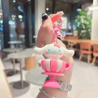 Springy Sanliou Fun Moving Keychain