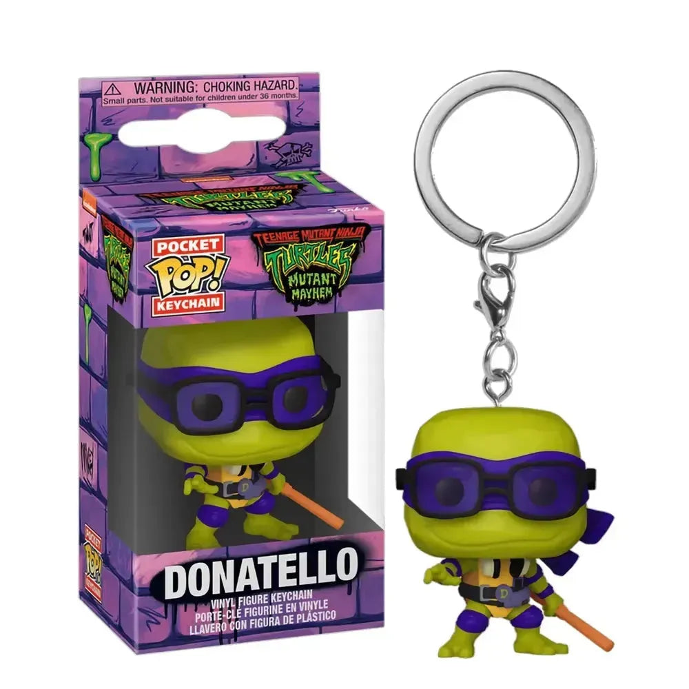 Pocket Pop Mutant Ninja Turtle Keychain