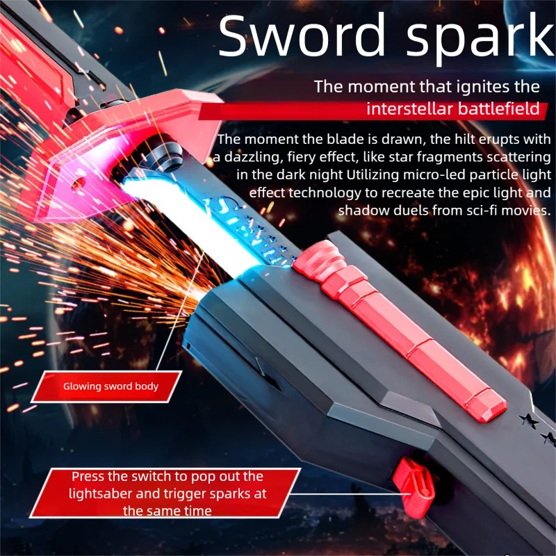 Neon Edge Smoke & Lights FX Sword