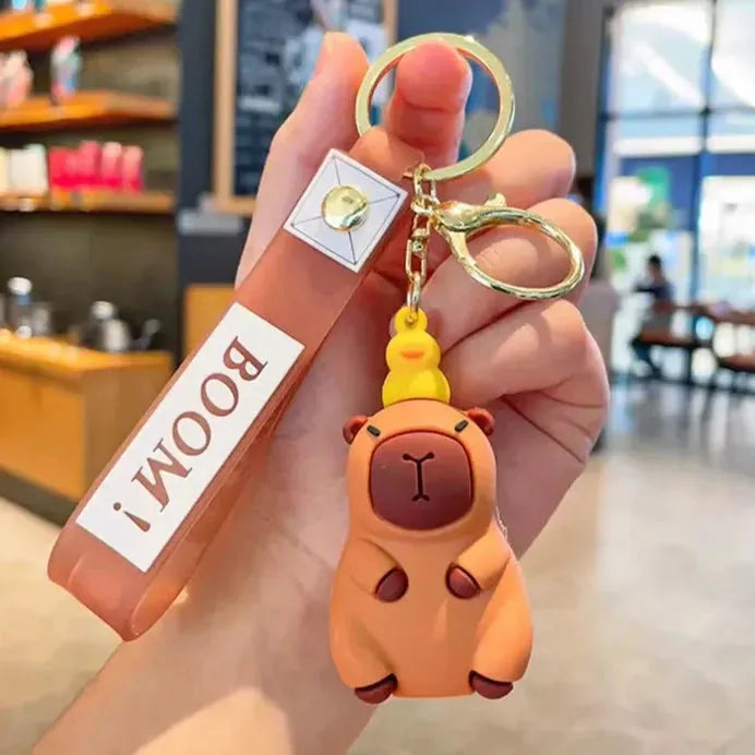 Cute Capybara 3D Keychain