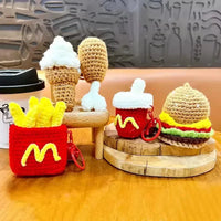 McD Cravings Crochet Keychain
