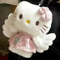 Hello Kitty Fairy Wings Plush Keychain