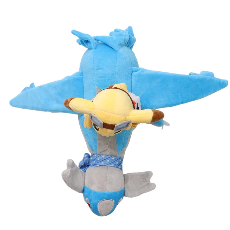 Kawaii Pikachu Riding Lapras Latios Latias Plush Doll Pokemon Stuffed Toy Creative Anime Cartoon Christmas Gift For Kids - Bear Hugs