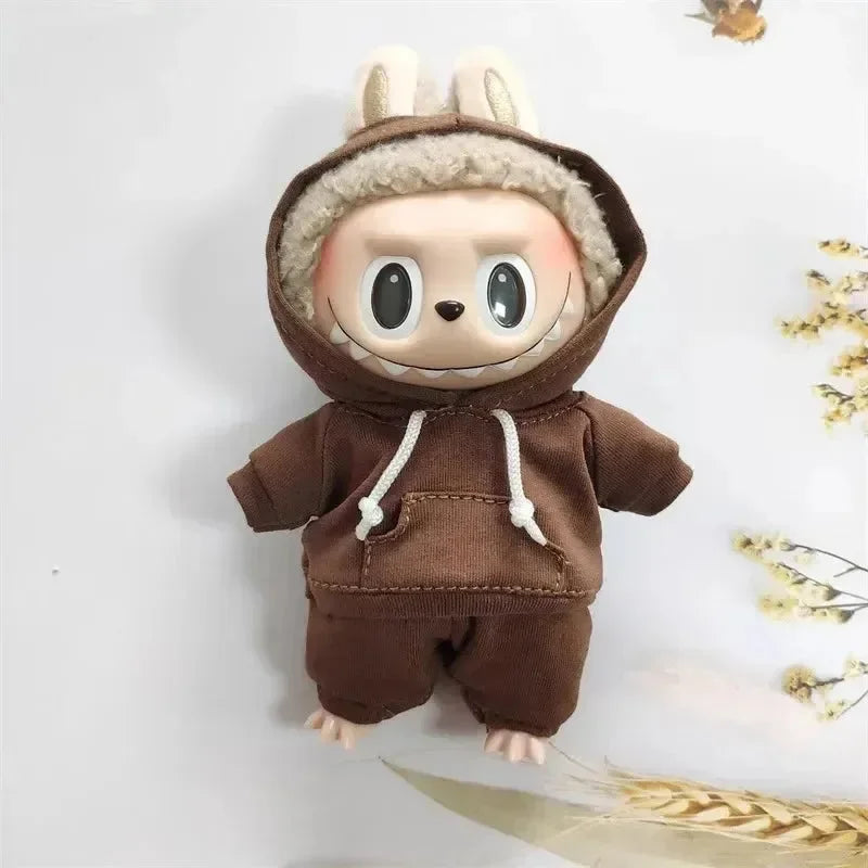 Handmade Cozy Hoodie Joggers Labubu Outfit - Bear Hugs