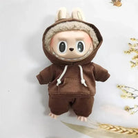 Handmade Cozy Hoodie Joggers Labubu Outfit - Bear Hugs