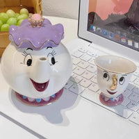 Beauty And The Beast Mrs. Potts & Chip Tea Cup - Bear Hugs