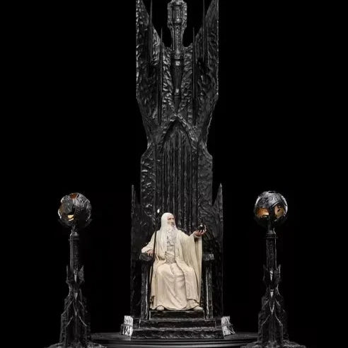 Saruman on Throne Collector's Action Figure