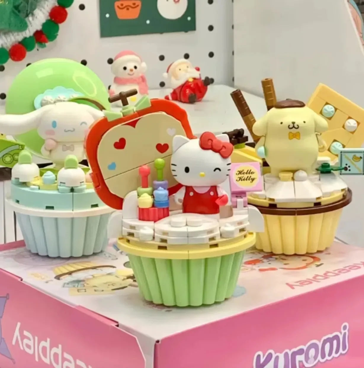 Sanliou Building Blocks Cup Cake Series