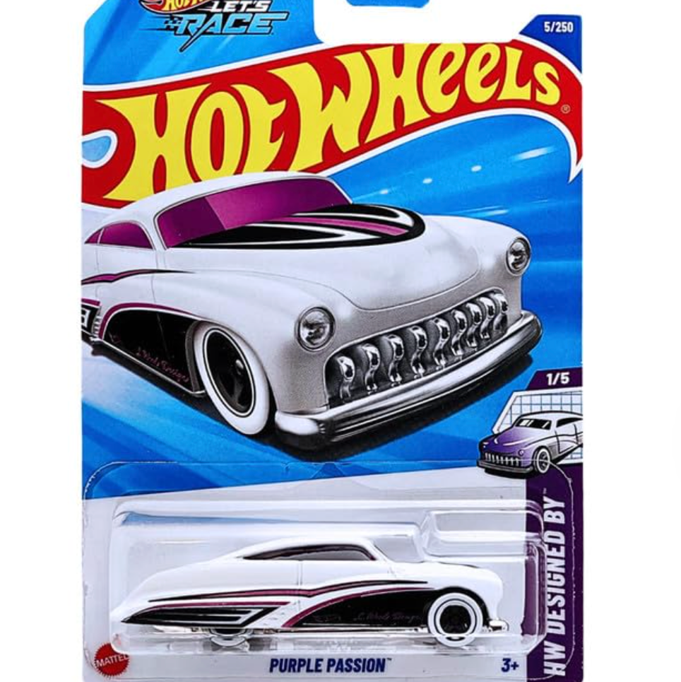 Hot Wheels Purple Passion Let's Race Vehicle