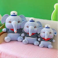 Adorable Sailor Elephant Plush