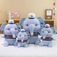 Adorable Sailor Elephant Plush