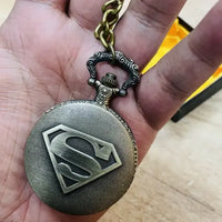 Steel Man Heroic Choice Watch Keychain