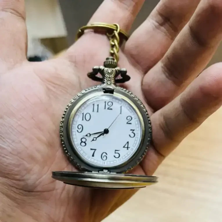 Steel Man Heroic Choice Watch Keychain