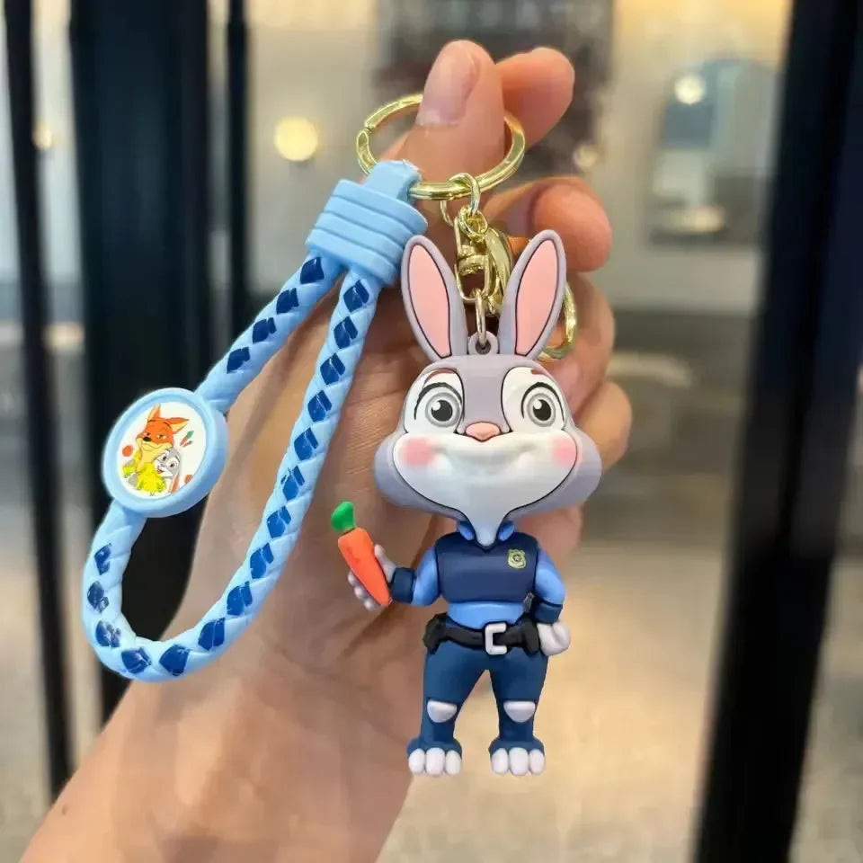 Zootopia Squad Goals Keychain