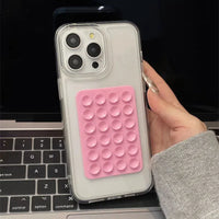 Suction Cup Transparent Case (For iPhones)