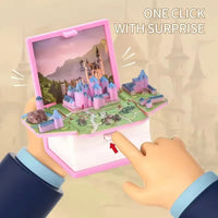 Hogwarts Castle Folding Book Keychain