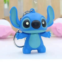 Luminous Love Notes Stitch Keychain