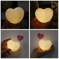 Love Spark 3D Heart Night Light