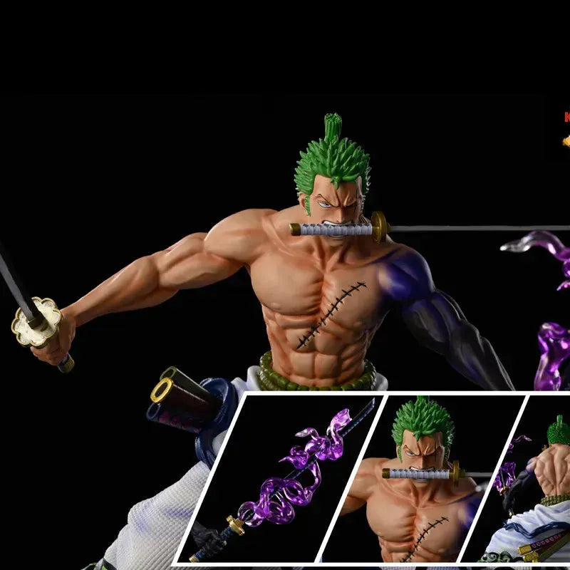 One Piece Zoro and Swords Action Figure (20 cm)