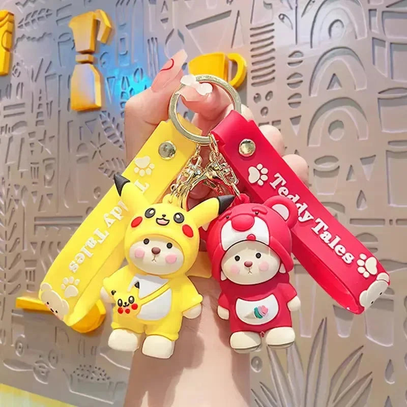Teddy Tales Lena Bear Keychain